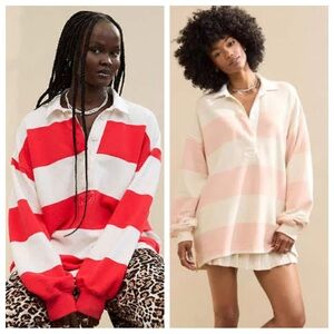 Aerie Prep Rally Rugby Shirts - XS